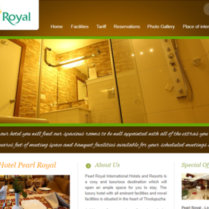 Hotel Pearl Royal web development Portfolio: Web Development Hotel Pearl Royal 300x300